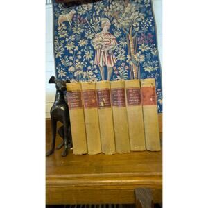 Balzac Centenary Edition 1899 Gebbie 6 Vol Set Antique Books LOT MIXED CONDITION